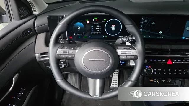 Hyundai The New Tucson Hybrid (NX4) 2024 Серый из Кореи, фото 4