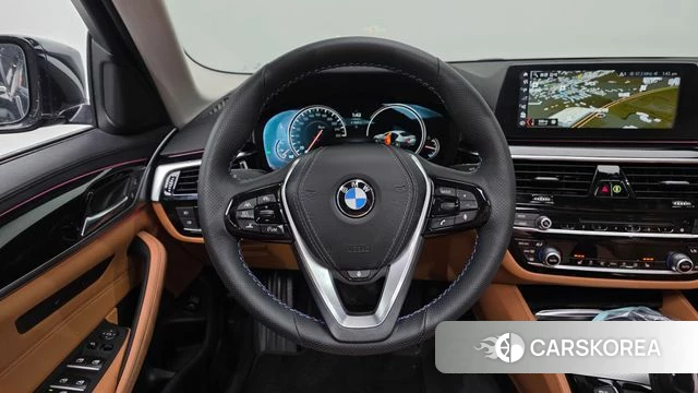 BMW 5 Series (G30) 2018 Черный из Кореи, фото 4