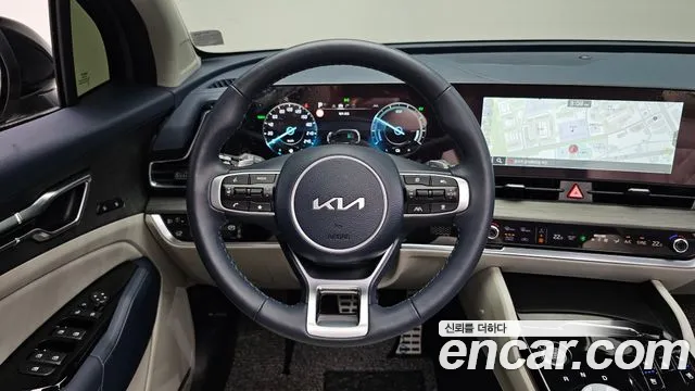 Kia Sportage 5th Generation Hybrid 2024 Темно-зеленый из Кореи, фото 4