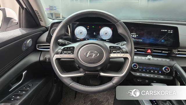 Hyundai Avante (CN7) 2022 Белый из Кореи, фото 4