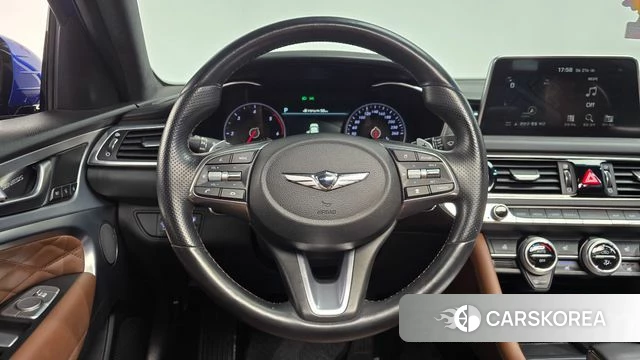 Genesis G70 2018 Синий из Кореи, фото 4