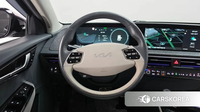 Kia EV6 2021 Темно-зеленый из Кореи, фото 4