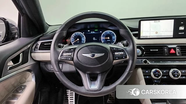 Genesis The New G70 2021 Синий нефрит из Кореи, фото 4