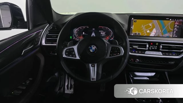 BMW X3 (G01) 2022 Черный из Кореи, фото 4