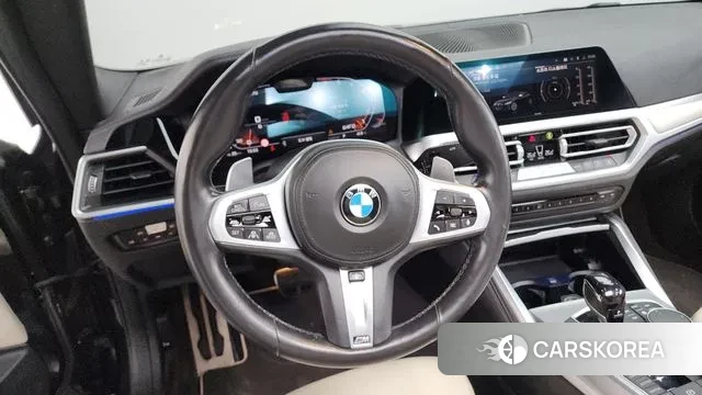 BMW 4 Series (G22) 2021 Черный из Кореи, фото 4