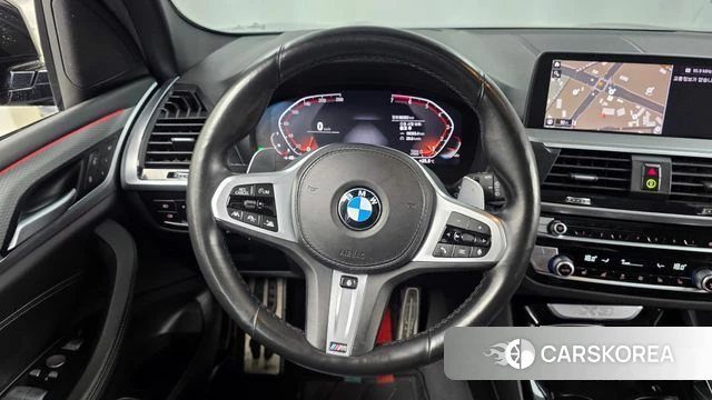 BMW X3 (G01) 2021 Черный из Кореи, фото 4