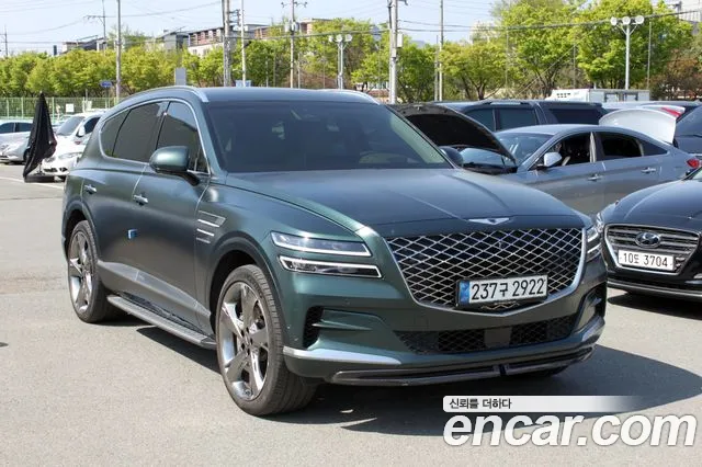 Genesis GV80 2020 Темно-зеленый из Кореи, фото 4