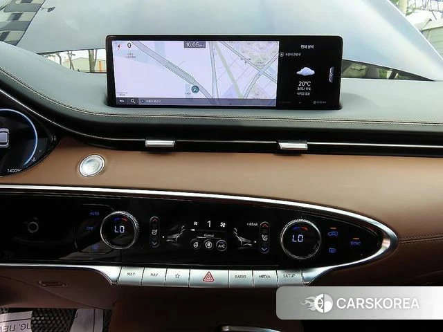 Genesis GV70 2022 Синий из Кореи, фото 4
