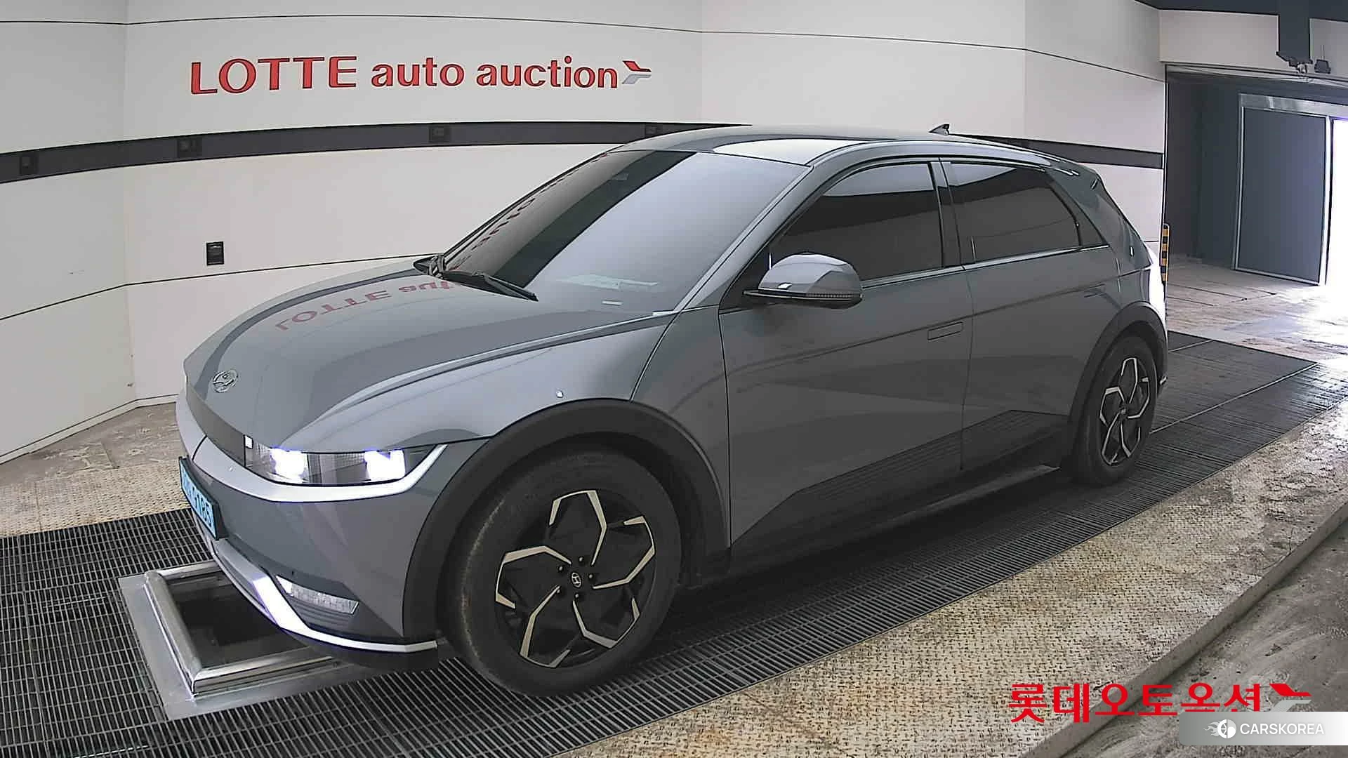 Hyundai IONIQ 5 2022 Galactic Grey Metallic из Кореи, фото 4