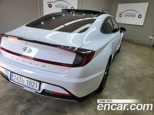 Hyundai Sonata Hybrid (DN8) 2021 Белый из Кореи, фото 4