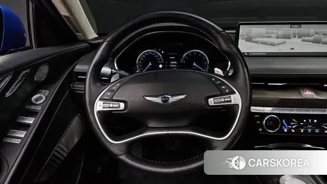 Genesis G80 (RG3) 2021 Синий из Кореи, фото 4