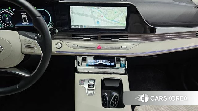Hyundai The New Grandeur IG Hybrid 2022 Черный из Кореи, фото 4