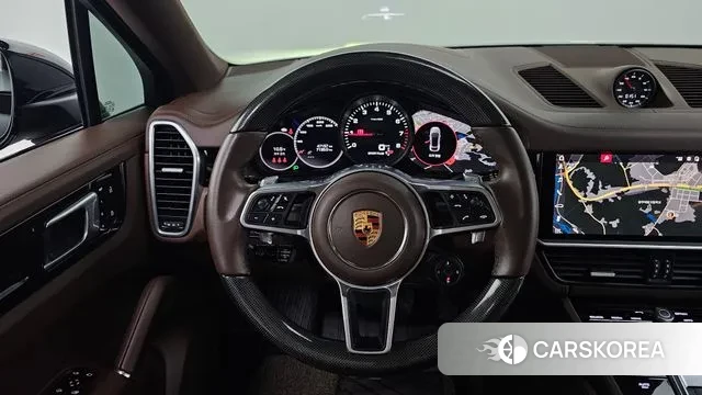 Porsche Cayenne (PO536) 2021 Черный из Кореи, фото 4