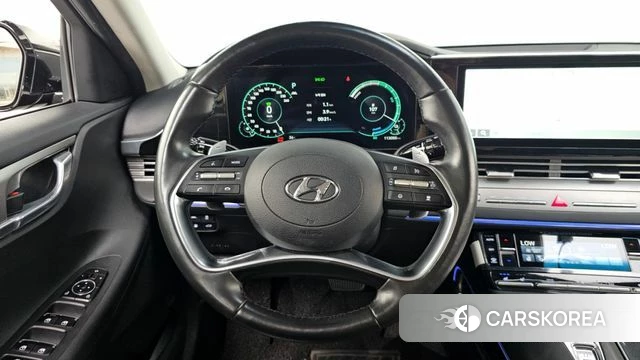 Hyundai The New Grandeur IG Hybrid 2021 Черный из Кореи, фото 4