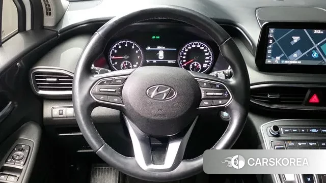 Hyundai The New Santa Fe 2021 Белый из Кореи, фото 4