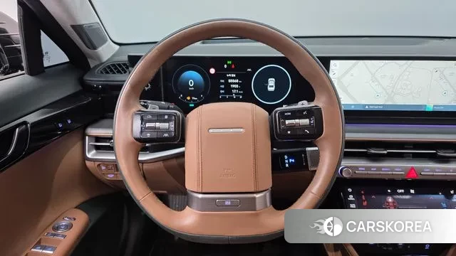 Hyundai Grandeur Hybrid (GN7) 2023 Черный из Кореи, фото 4