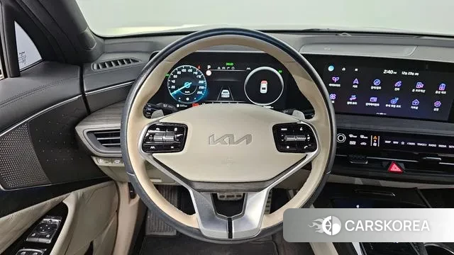 Kia K8 Hybrid 2021 Черный из Кореи, фото 4