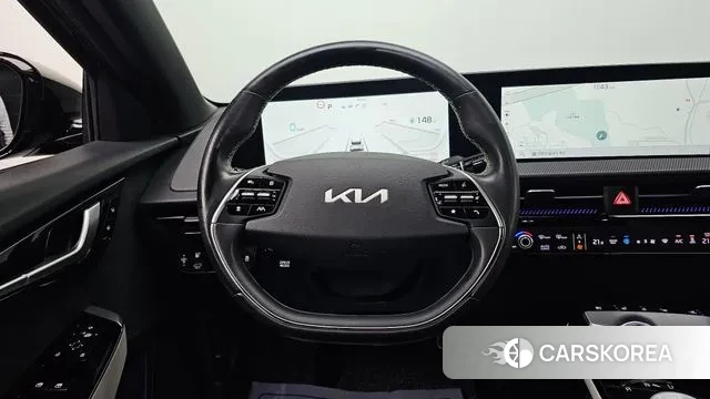 Kia EV6 2021 Черный из Кореи, фото 4