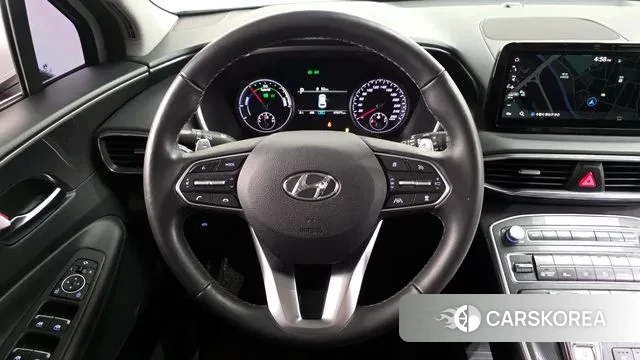 Hyundai The New Santa Fe 2022 Белый из Кореи, фото 4