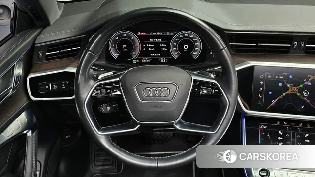 Audi A7 (4K) 2022 Белый из Кореи, фото 4