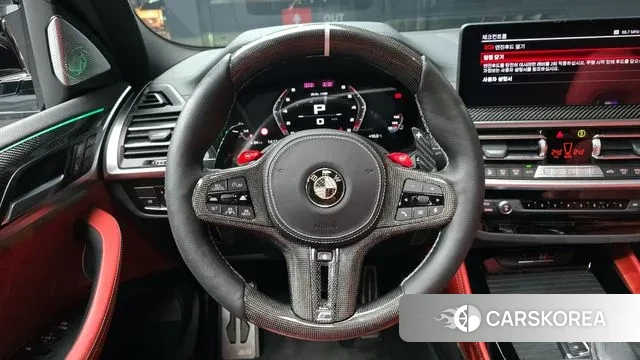 BMW X4M (G02) 2022 Светло-серебряный цвет из Кореи, фото 4