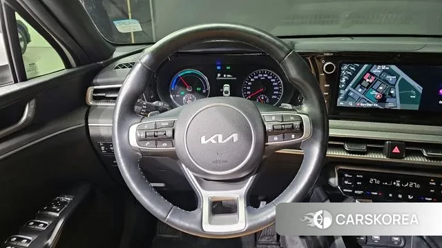 Kia K5 Hybrid 3rd Generation 2022 Белый из Кореи, фото 4