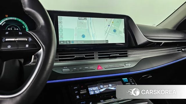Hyundai The New Grandeur IG Hybrid 2022 Черный из Кореи, фото 4