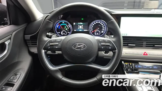 Hyundai The New Grandeur IG Hybrid 2021 Черный из Кореи, фото 4