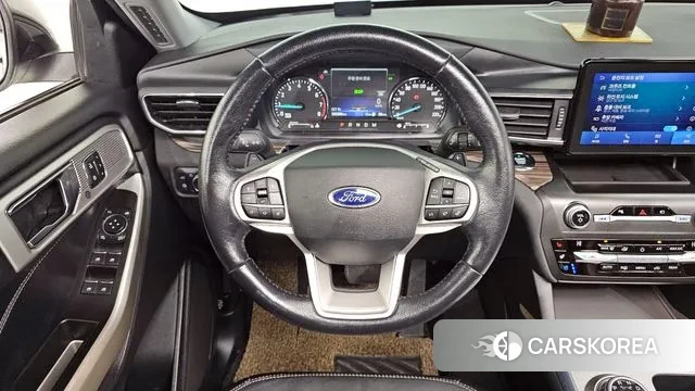 Ford Explorer 6th Generation 2020 Белый из Кореи, фото 4