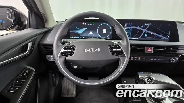 Kia EV6 2022 Черный из Кореи, фото 4