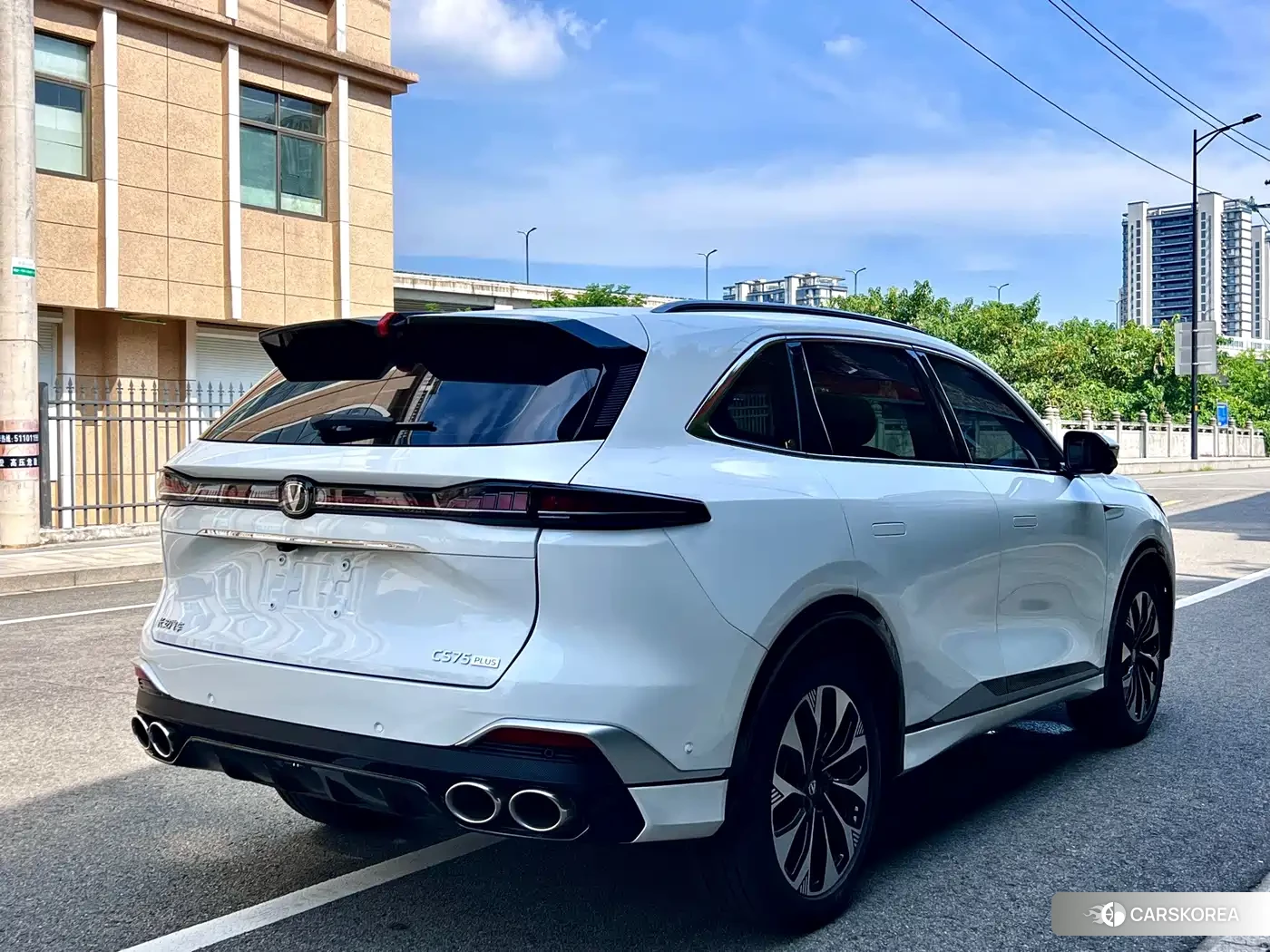 Chang'an CS75PLUS 2025 Белый из Китая, фото 4