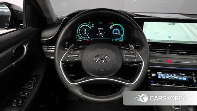 Hyundai The New Grandeur IG Hybrid 2022 Черный из Кореи, фото 4