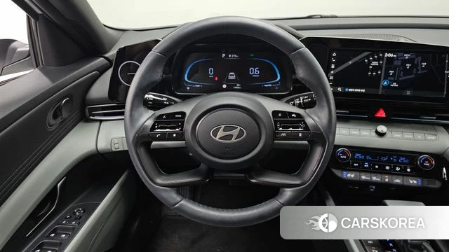Hyundai The New Avante (CN7) 2023 Белый из Кореи, фото 4