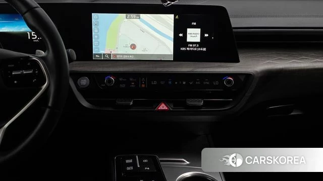 Kia K8 Hybrid 2021 Синий из Кореи, фото 4
