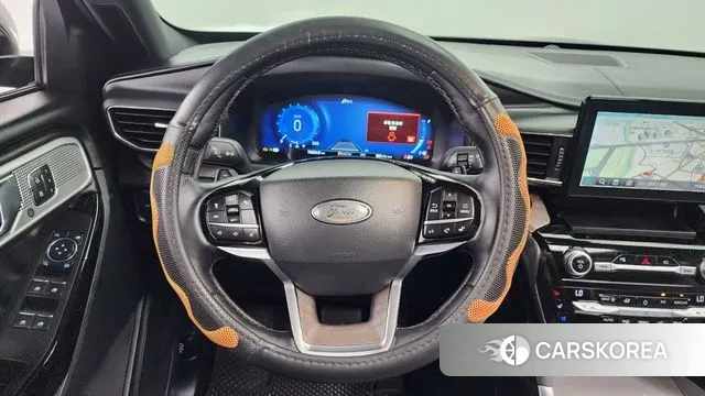 Ford Explorer 6th Generation 2021 Серый из Кореи, фото 4