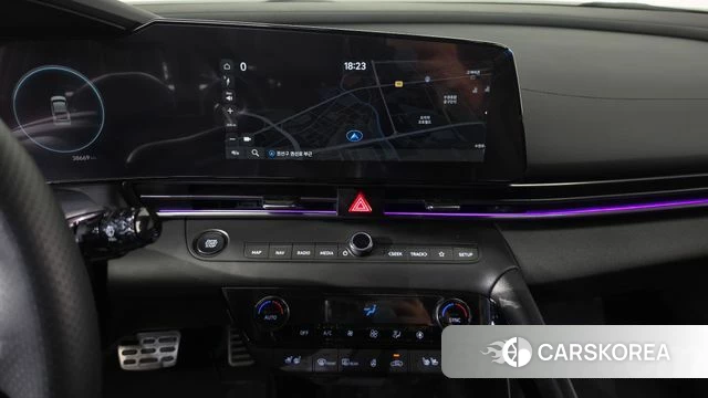 Hyundai Avante (CN7) 2023 Серебристо-серый из Кореи, фото 4