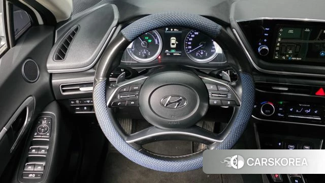 Hyundai Sonata Hybrid (DN8) 2021 Белый из Кореи, фото 4