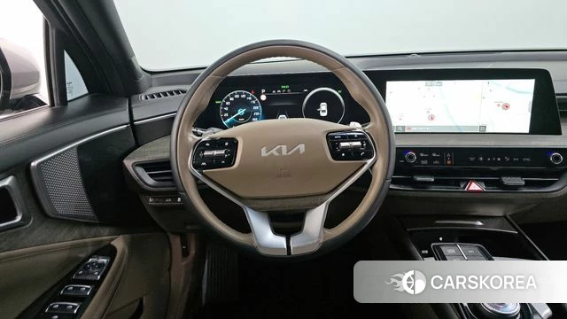Kia K8 Hybrid 2022 Серый из Кореи, фото 4