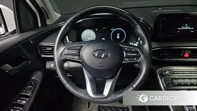 Hyundai The New Santa Fe 2023 Белый из Кореи, фото 4