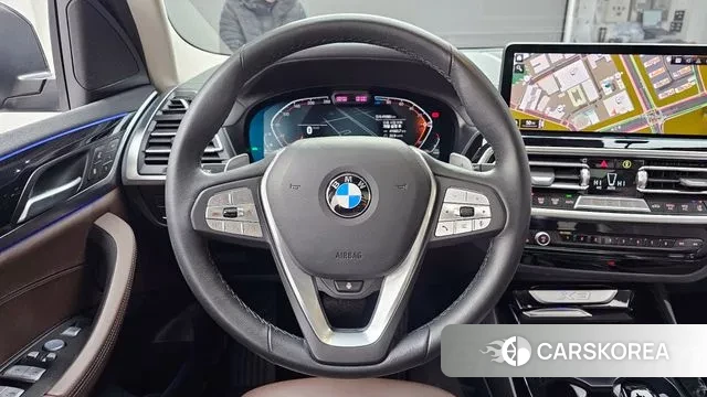 BMW X3 (G01) 2022 Черный из Кореи, фото 4