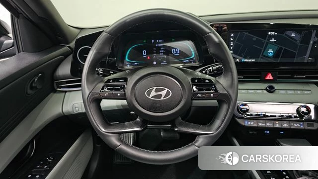 Hyundai The New Avante (CN7) 2023 Черный из Кореи, фото 4