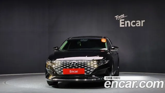 Hyundai The New Grandeur IG 2021 Черный из Кореи, фото 4