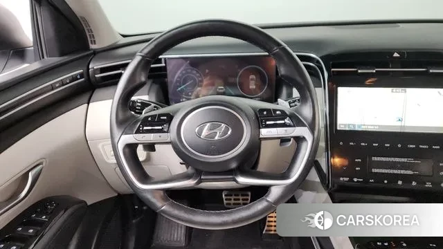 Hyundai Tucson Hybrid (NX4) 2021 Белый из Кореи, фото 4