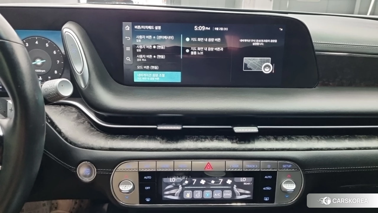Genesis G90 (RS4) 2022 Черный из Кореи, фото 4