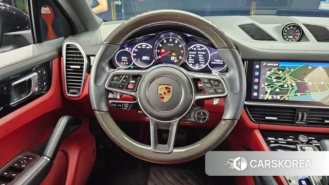 Porsche Cayenne (PO536) 2022 Черный из Кореи, фото 4