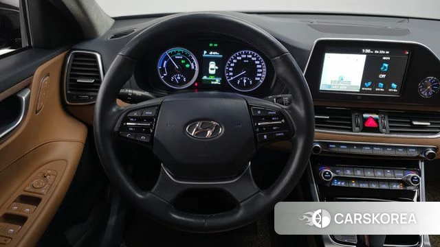 Hyundai Grandeur IG Hybrid 2018 Черный из Кореи, фото 4