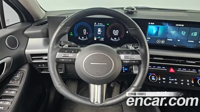 Hyundai Sonata D Edge Hybrid (DN8) 2023 Серебряный из Кореи, фото 4