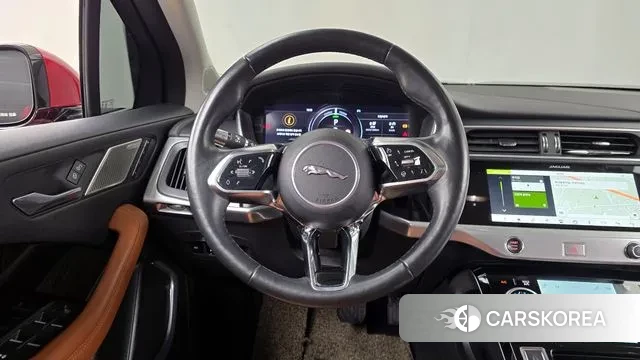 Jaguar I-PACE 2019 Красный из Кореи, фото 4