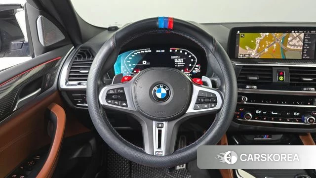 BMW X4M (G02) 2021 Серебристо-серый из Кореи, фото 4