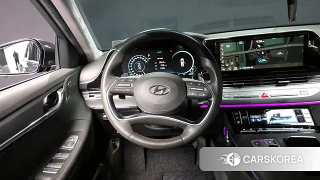 Hyundai The New Grandeur IG Hybrid 2020 Серый из Кореи, фото 4